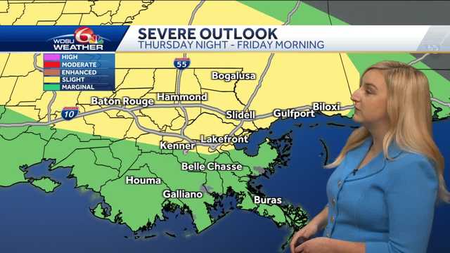 Dry until severe storm risk Fri. morning - Vimarsana News