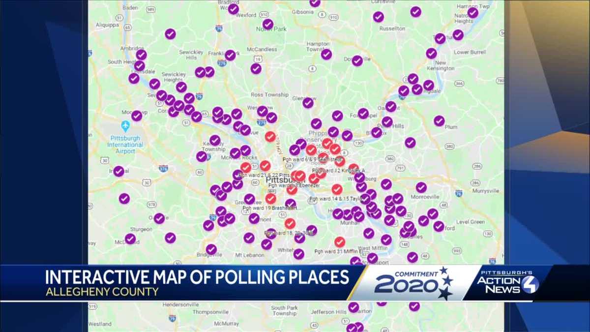 Maps, other resources show consolidated Allegheny County polling places