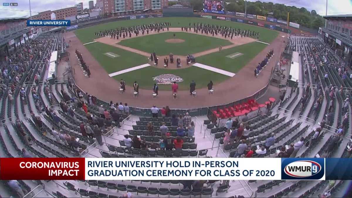 Rivier University celebrates 2020 graduates at socially distanced event