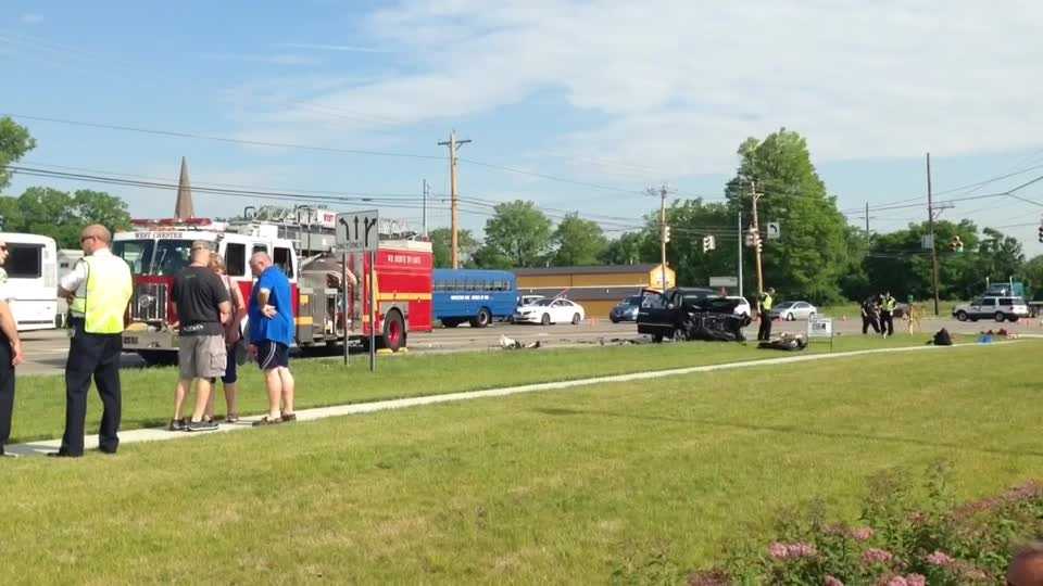 Scene video West Chester Fatal Crash