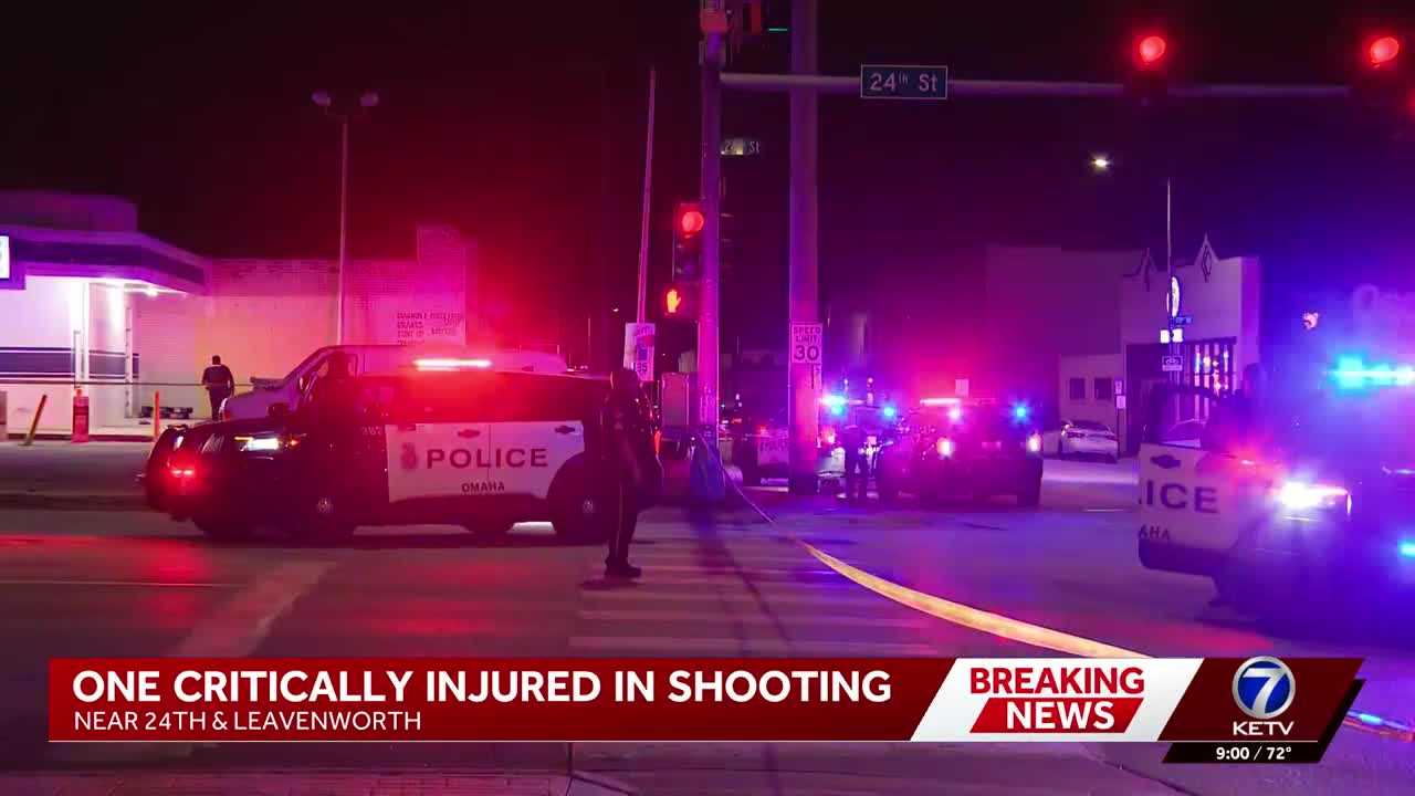 Two people in custody after shooting near downtown Omaha