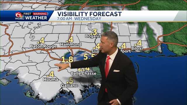New Orleans weather forecast fog low temp high temp rain chances - Vimarsana News