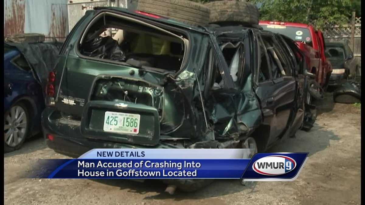 SUV crashes into house, causes gas leak
