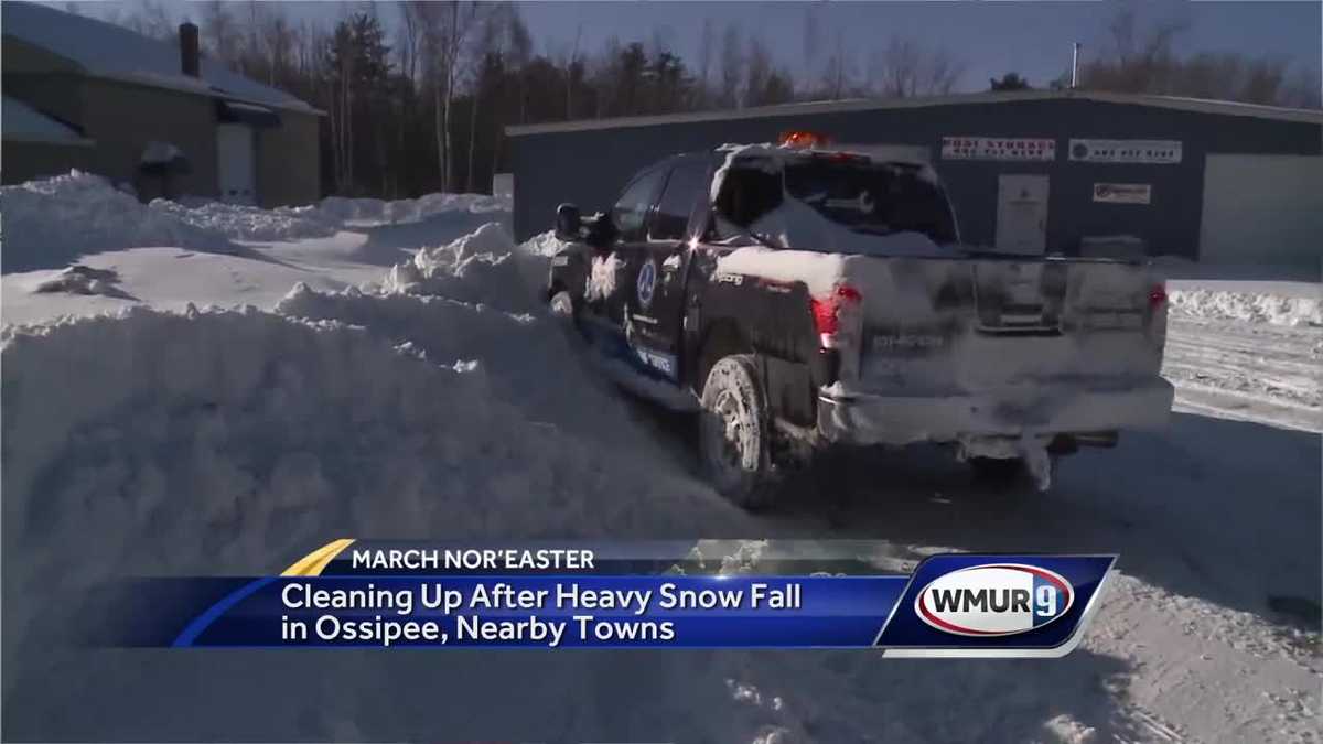 Ossipee residents dig out from massive storm