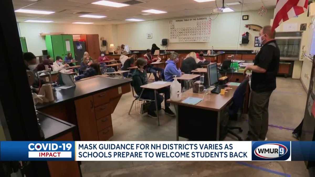 Mask guidance for New Hampshire school districts varies