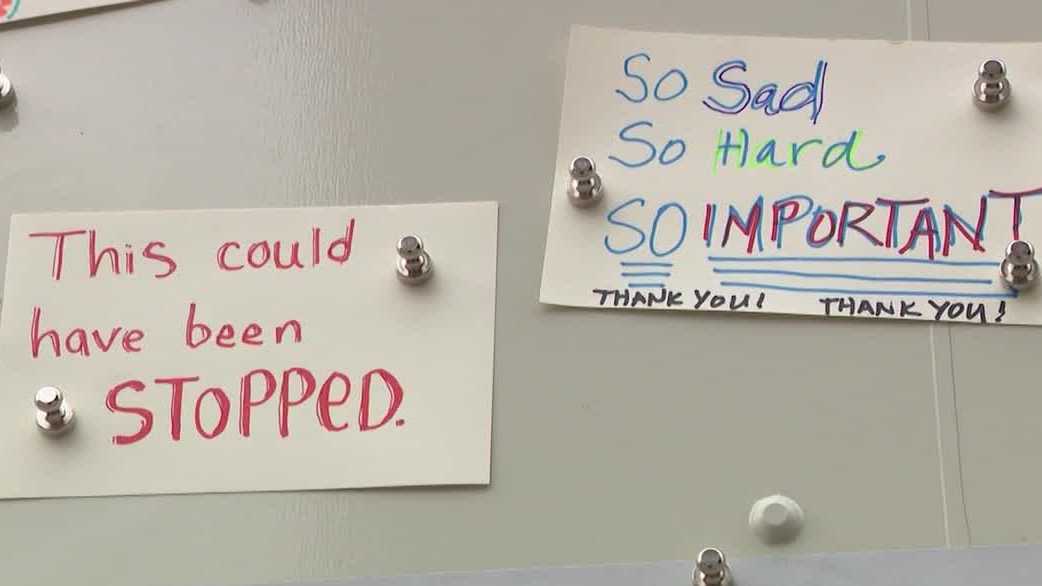 Epstein files and survivors come to Omaha on wheels to spread awareness for the case