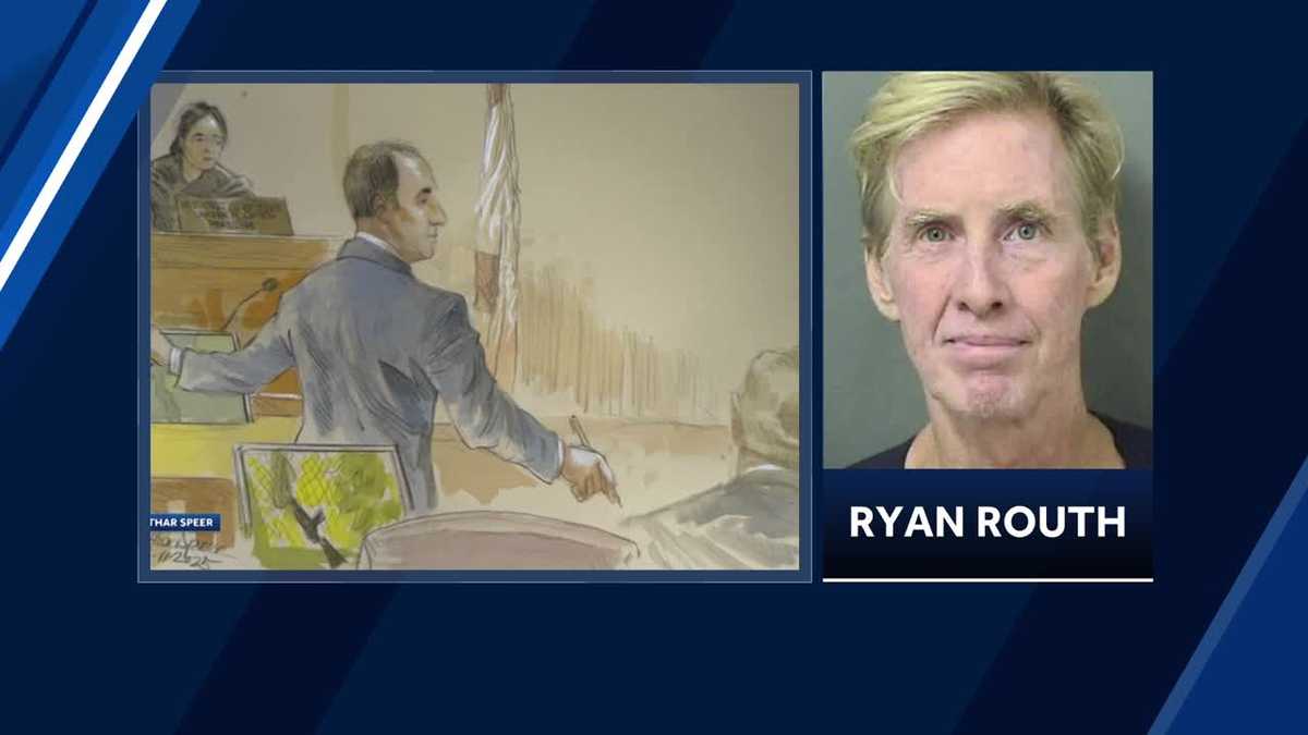 Prosecution close to resting in Ryan Routh attempted assassination trial