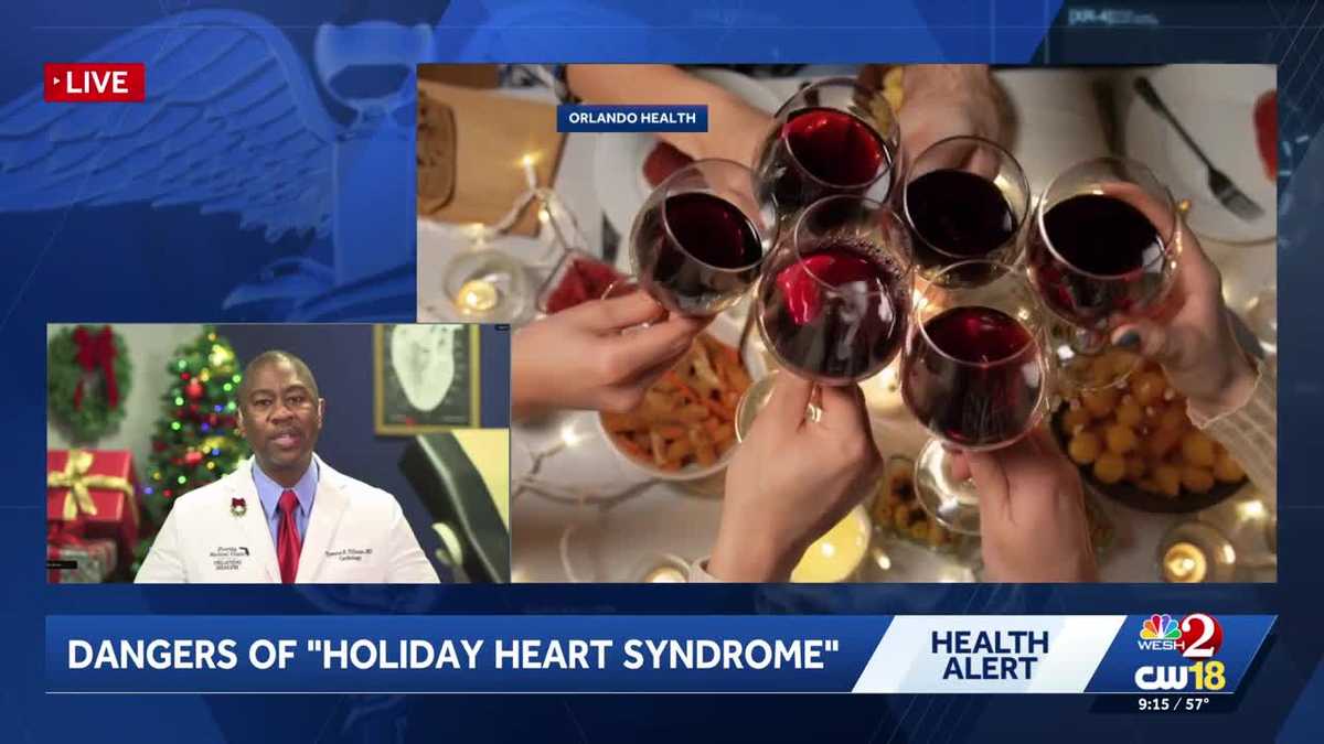 Orlando doctor explains 'holiday heart syndrome,' how to stay healthy