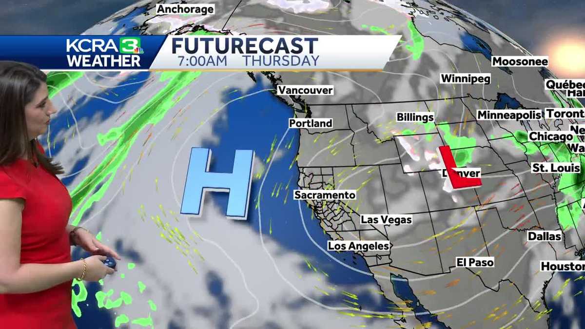 Sunny and warming with gusty winds on the way