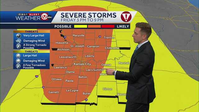 KANSAS CITY WEATHER: Strong to severe storms expected this afternoon - Vimarsana News