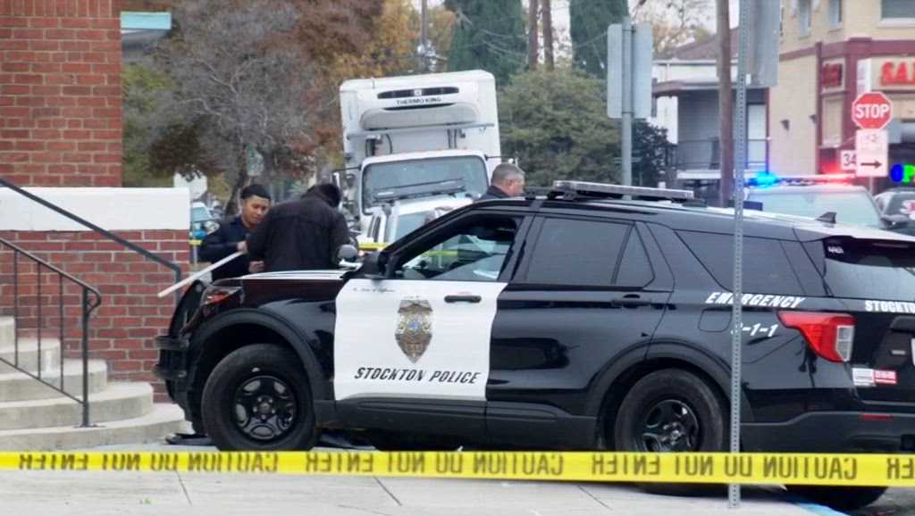 Woman found dead outside Stockton church in homicide