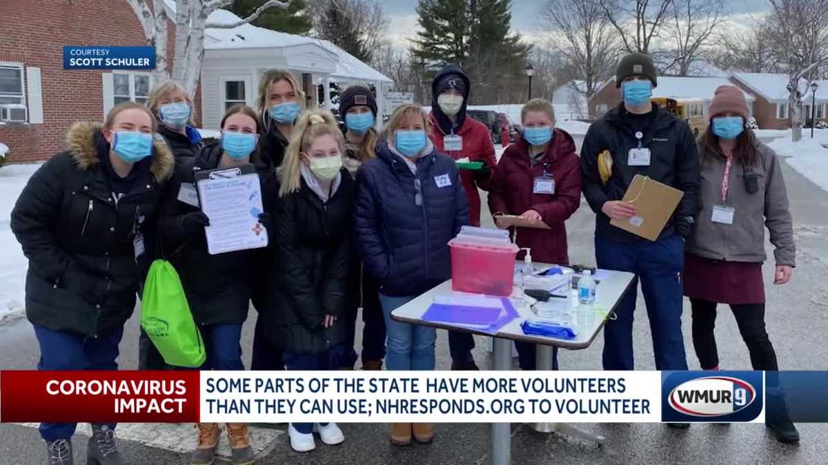 Thousands of volunteers help with state's vaccination efforts