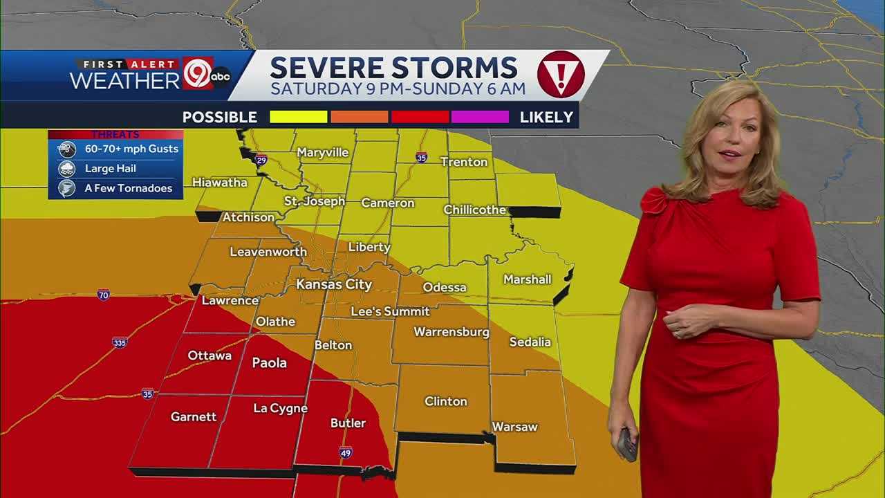 Dangerous storms are possible overnight - Vimarsana News