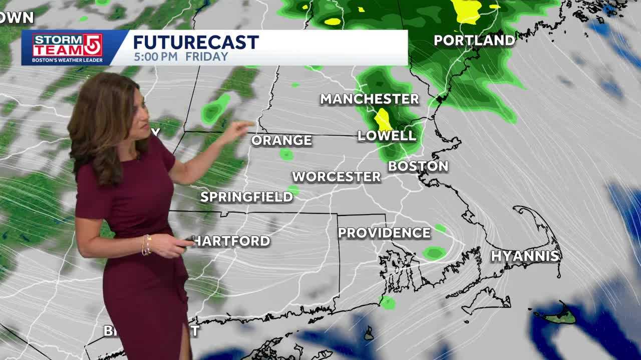 Video: Friday Showers, Alert for Windy Saturday