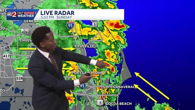 Consistent Showers Pose Flooding Threat as Storms Barell Across I-95 to Wrap Up Your Fourth of July Weekend
