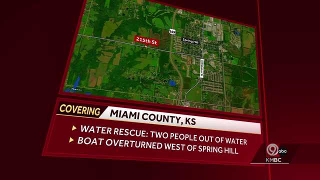 Water rescue called after boat overturns in Miami County, Kansas - Vimarsana News
