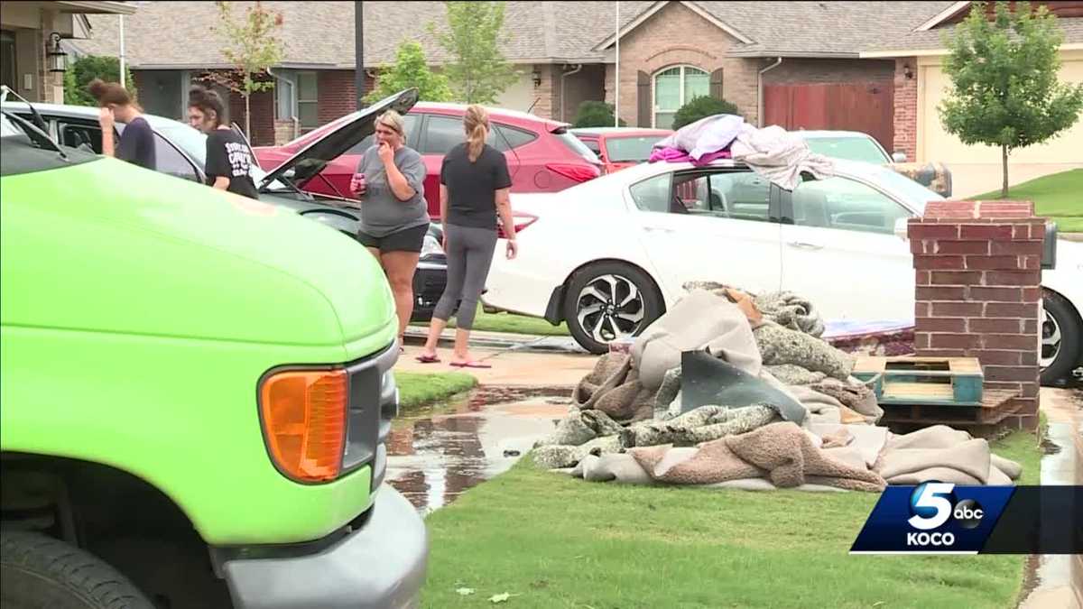 Yukon families cleaning up after overnight flooding