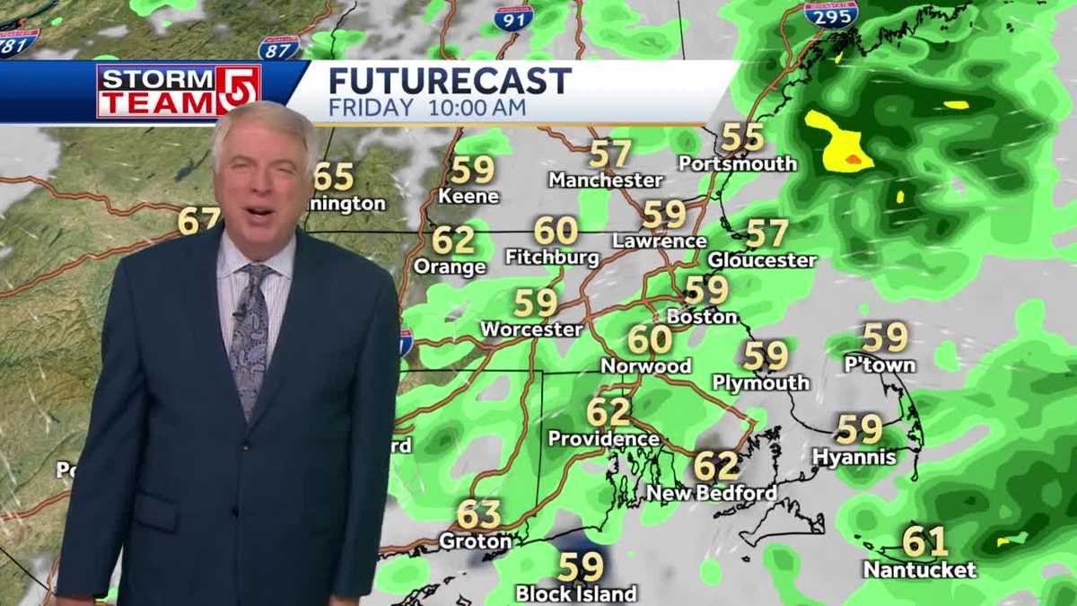 Video: More showers moving toward Mass.; here’s when they’ll arrive