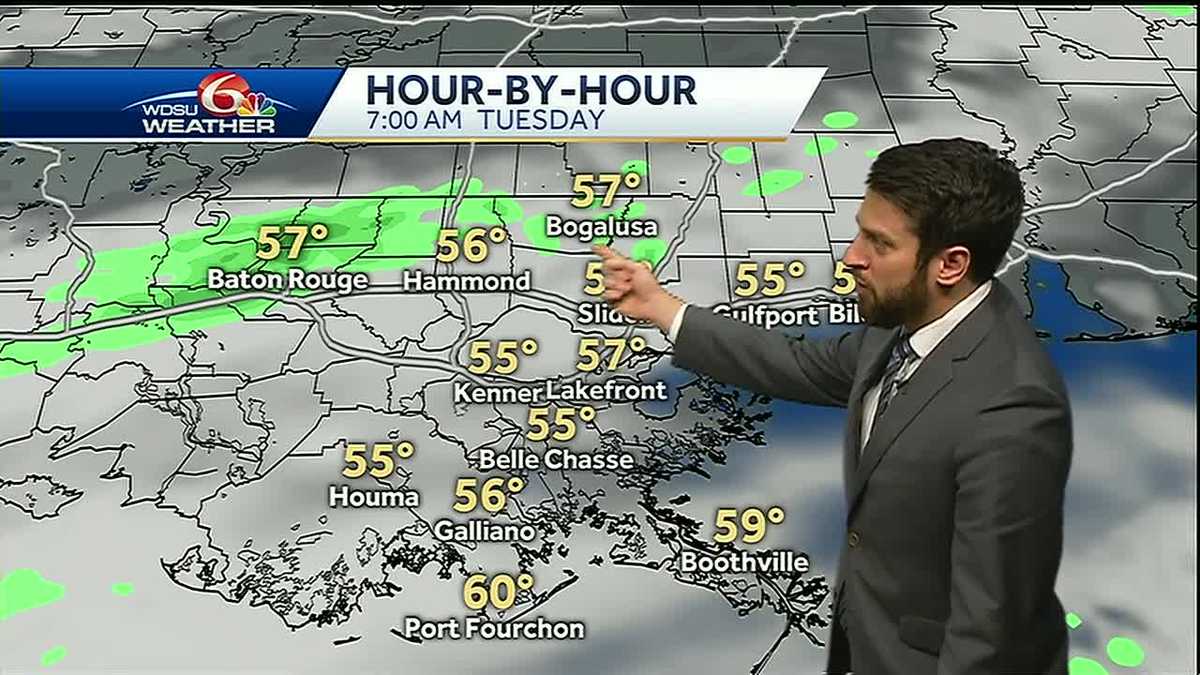 Cold front Tuesday will bring isolated shower, cooler weather