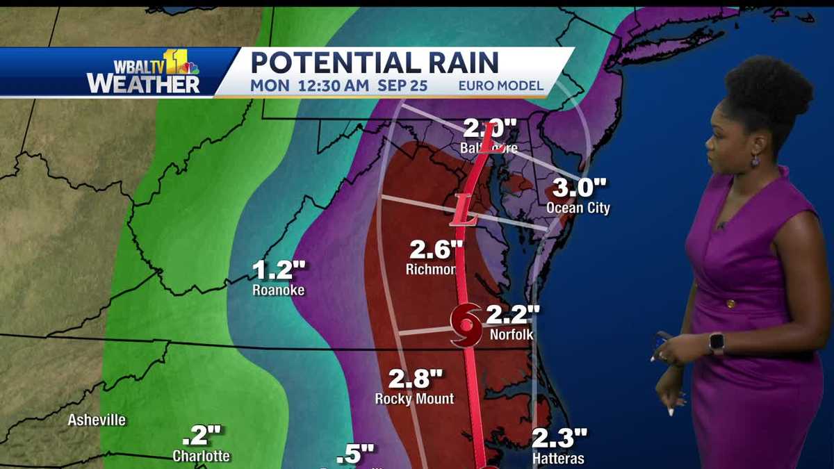 Tropical Storm Ophelia forms, will impact Maryland