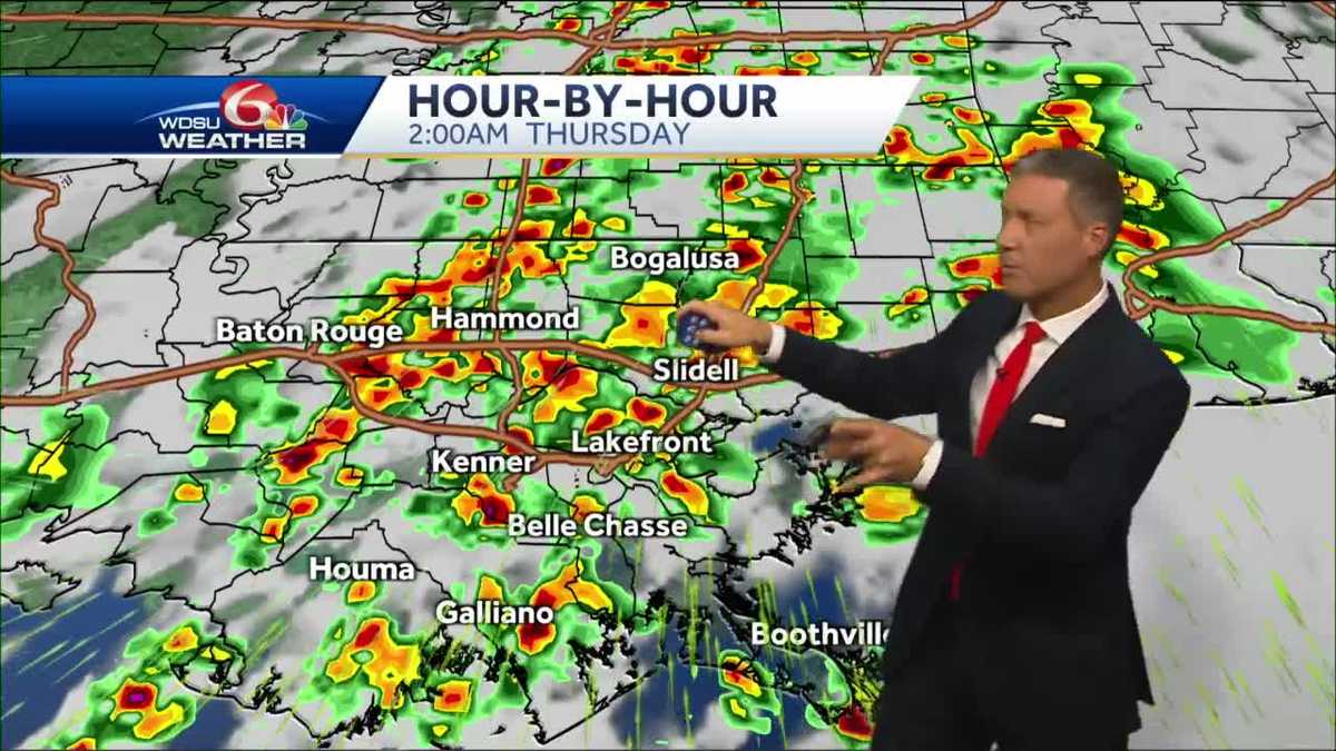 Strong storms and flooding and flash flooding possible for New Orleans