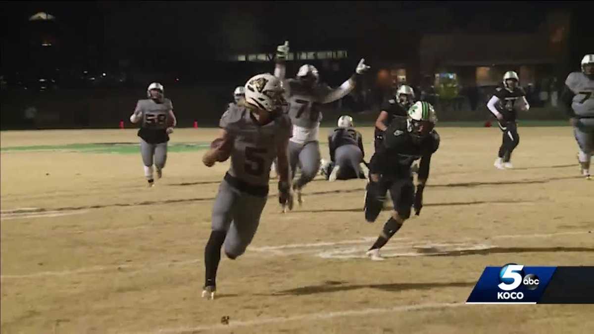 Oklahoma high school football complete scores Playoffs