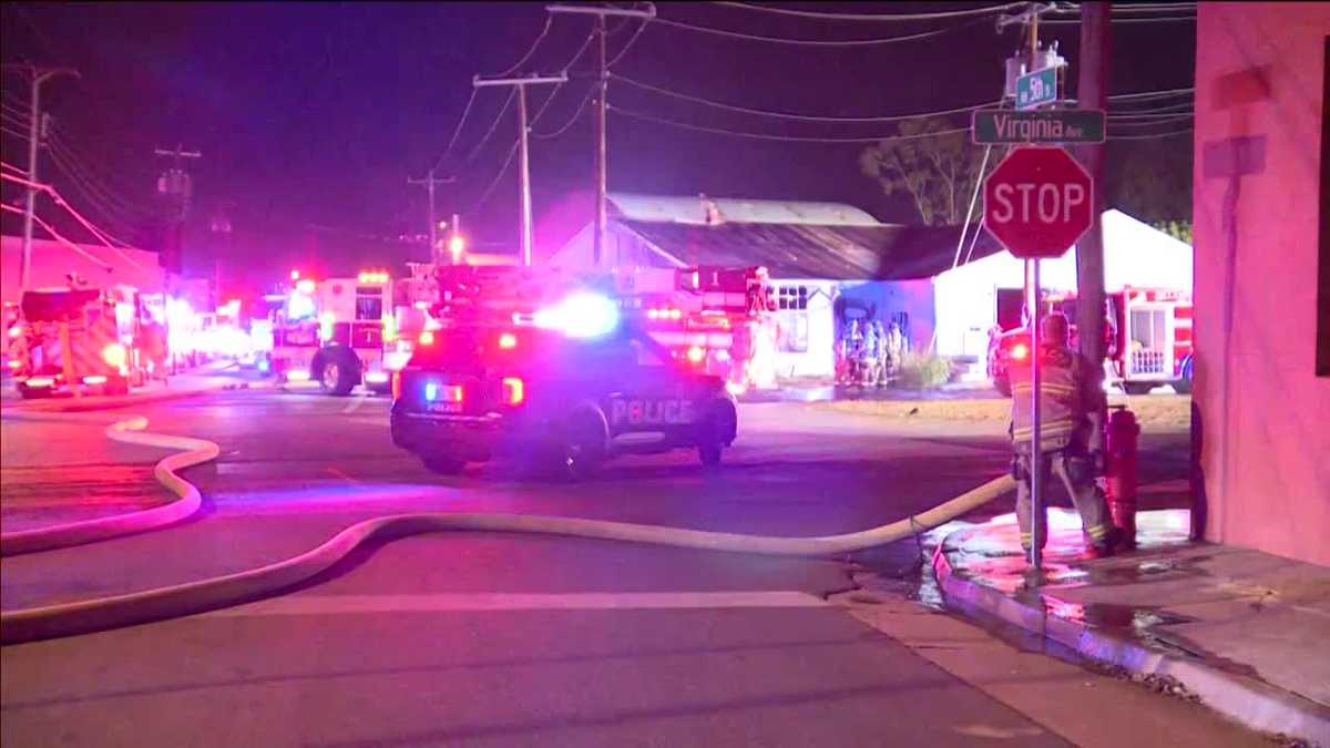 Crews put out flames at OKC building that's caught fire before