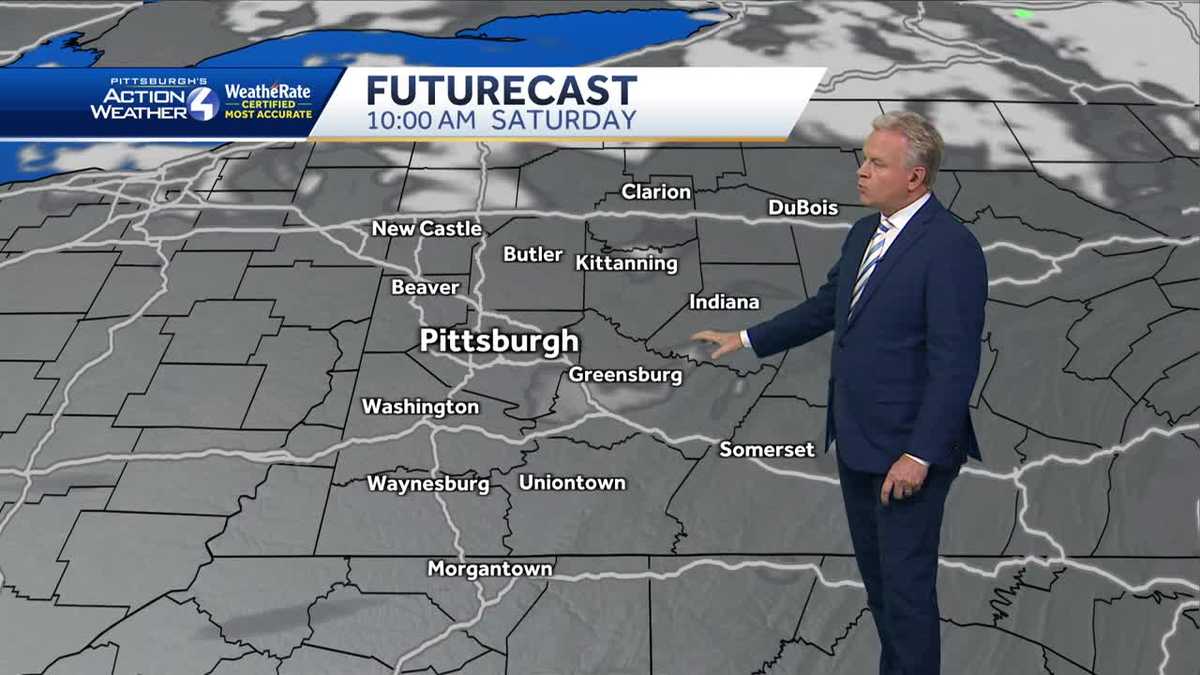 Breezy, cool conditions return to Pittsburgh area
