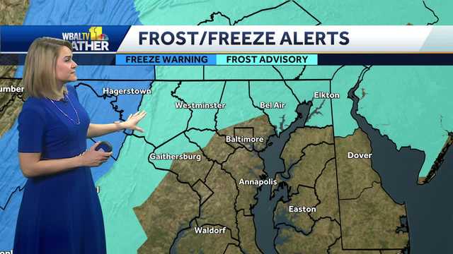 Chilly start to sunny Monday, early Frost Advisory - Vimarsana News