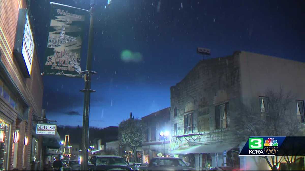 Low snow along Hwy. 50 is a treat in Placerville
