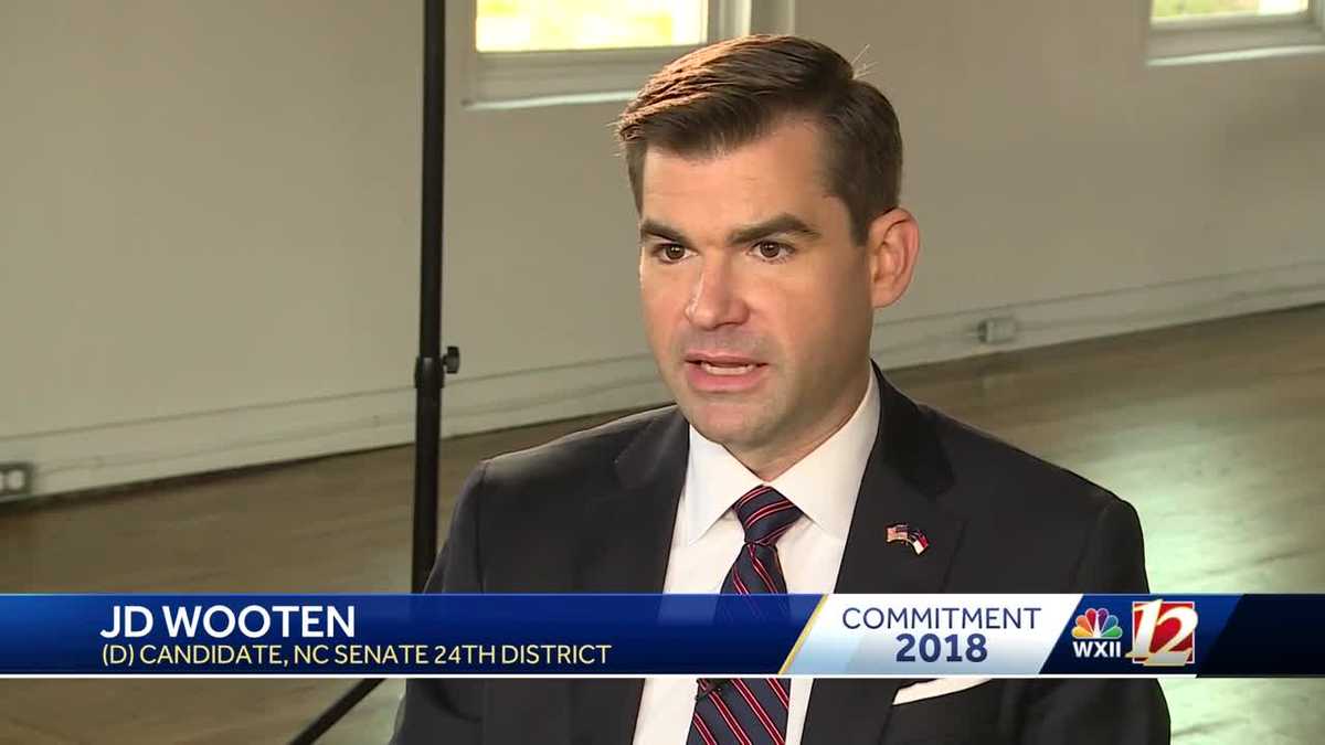Meet Democrat JD Wooten running for NC Senate 24th district.