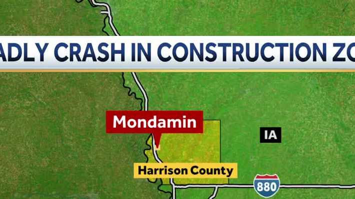 Two people killed in crash in construction zone in Harrison County, Iowa - Vimarsana News