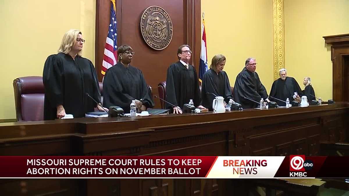 Missouri abortion amendment: Reaction to supreme court ruling
