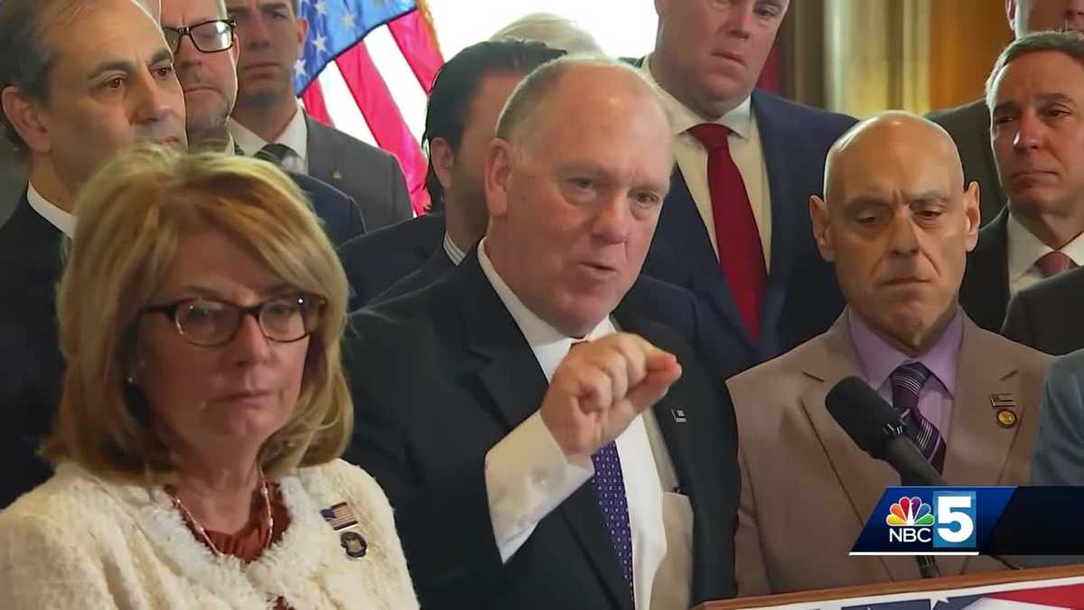 Border Czar Tom Homan visits Vermont following Dorset Street ICE operation