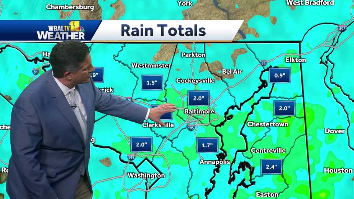 Memorial Day storm brought deluge of rain