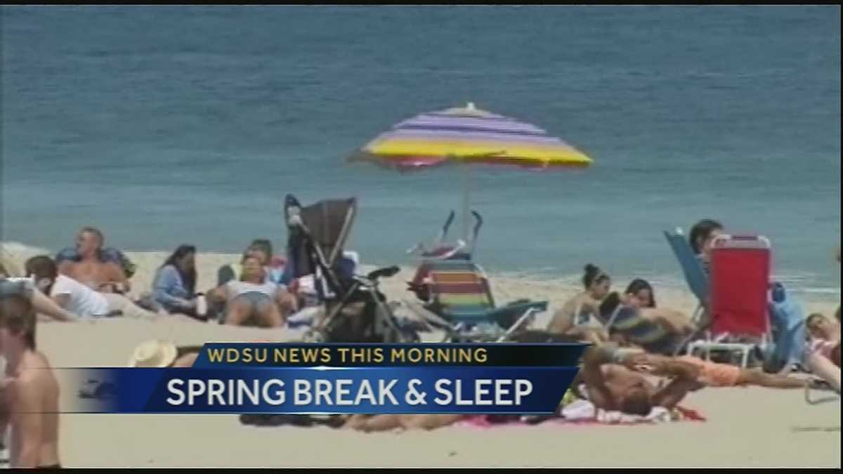 How to get more sleep during spring break travel