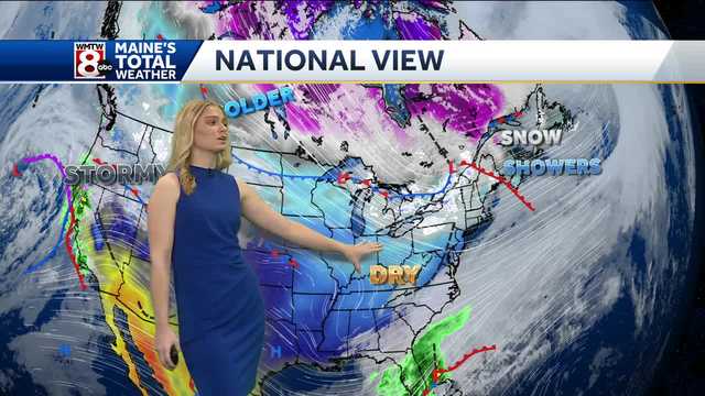 Isolated snow showers this evening - Vimarsana News
