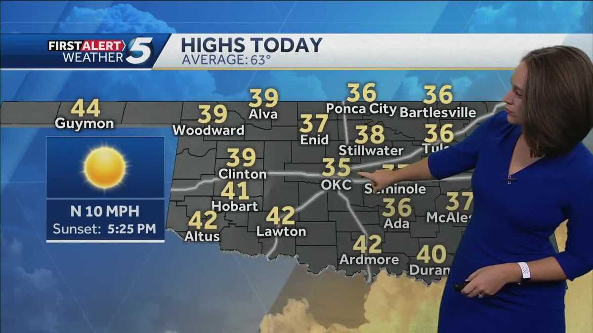 Forecast: Very cold Tuesday morning