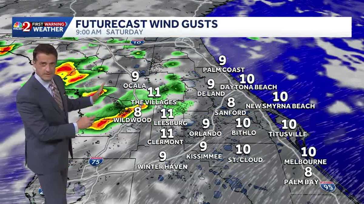 Weekend storms set to continue with locally heavy rain at time. 7.31.2026