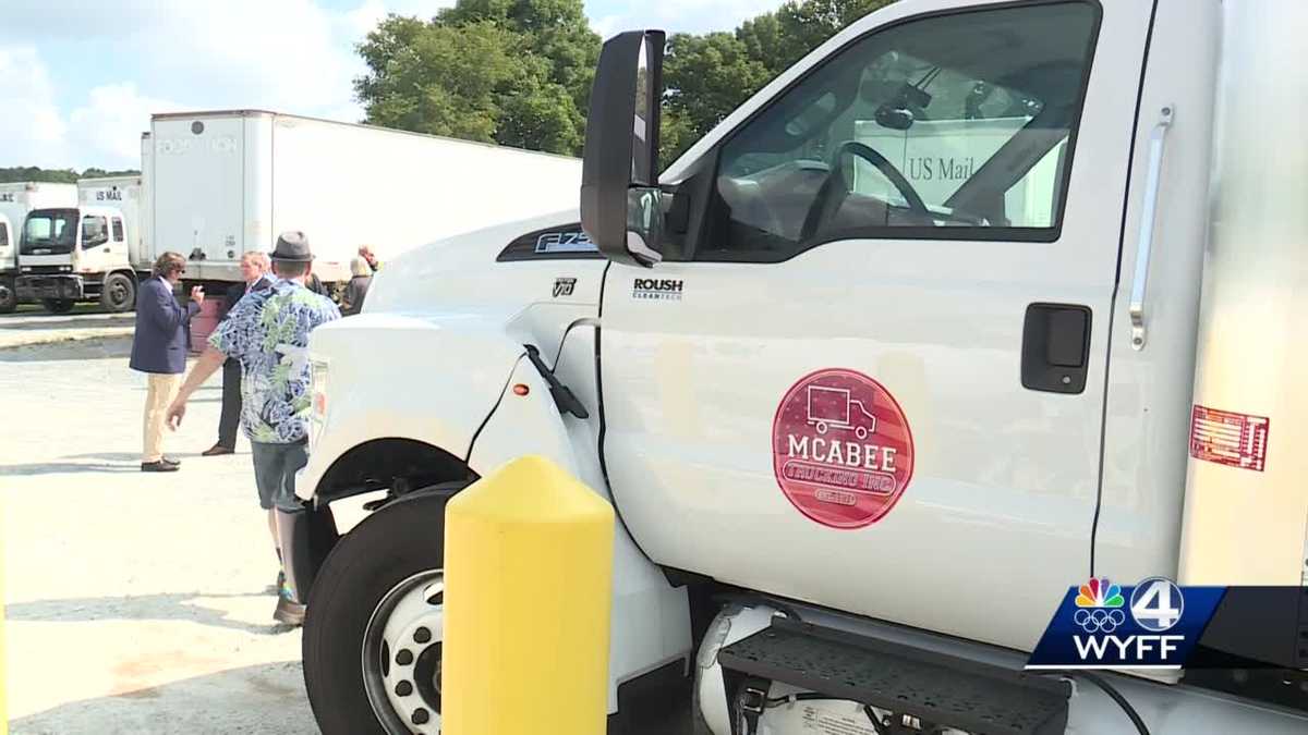Blacksburg Trucking company opens clean propane refueling station