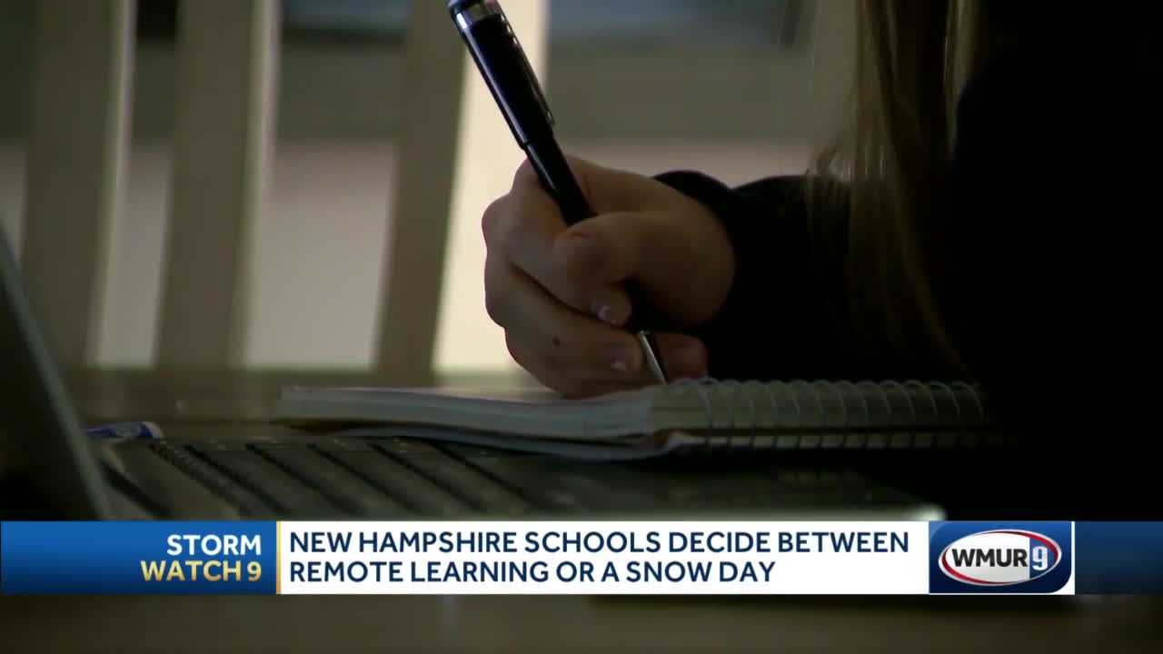 New Hampshire schools decide between remote learning or snow day - Vimarsana News