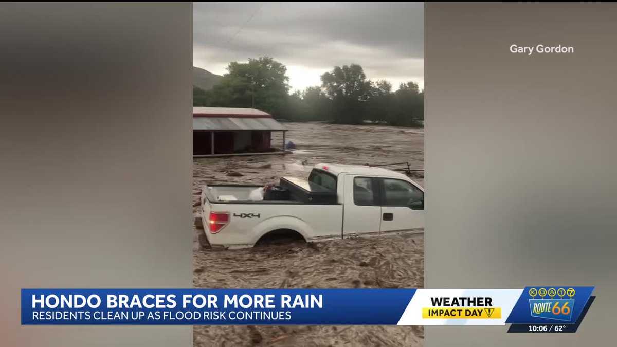 Hondo Valley residents recover from flood damage as more rain looms