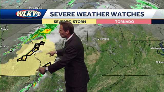 Trending drier and cooler Friday