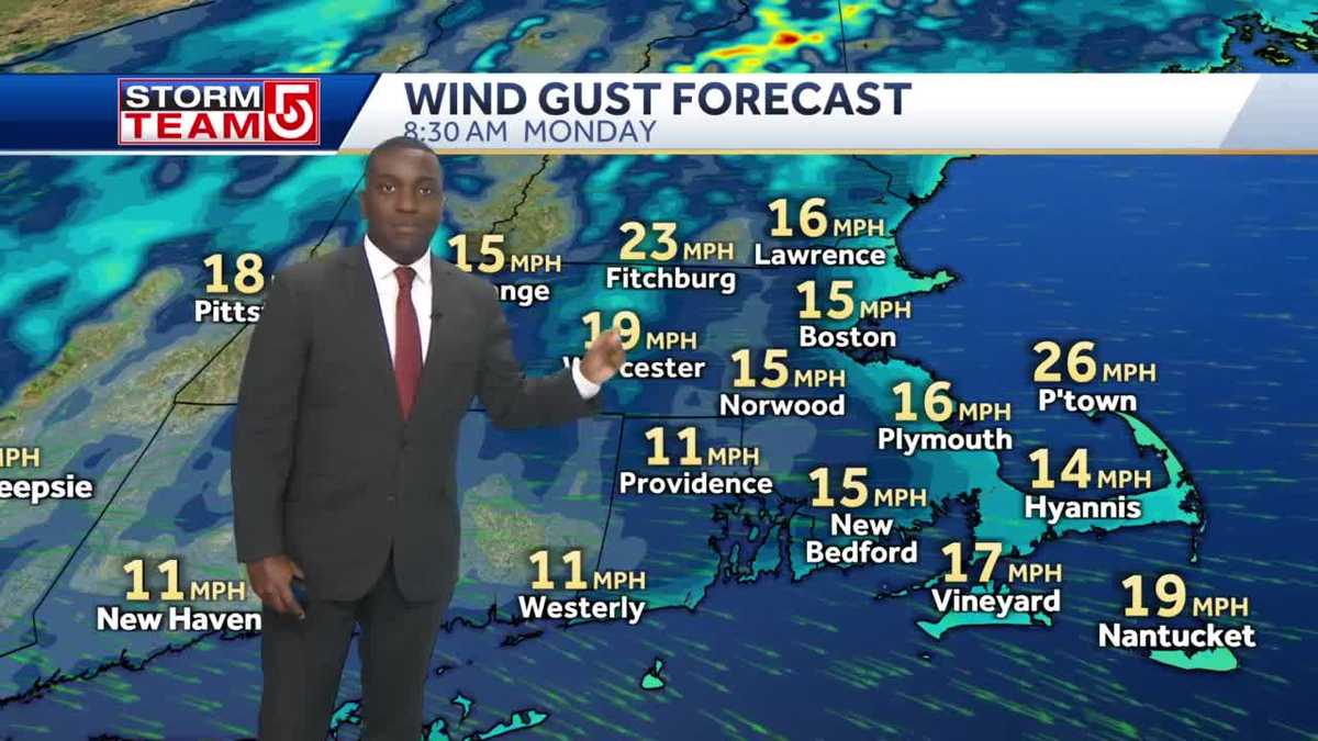 Video: Cold and breezy Christmas Day