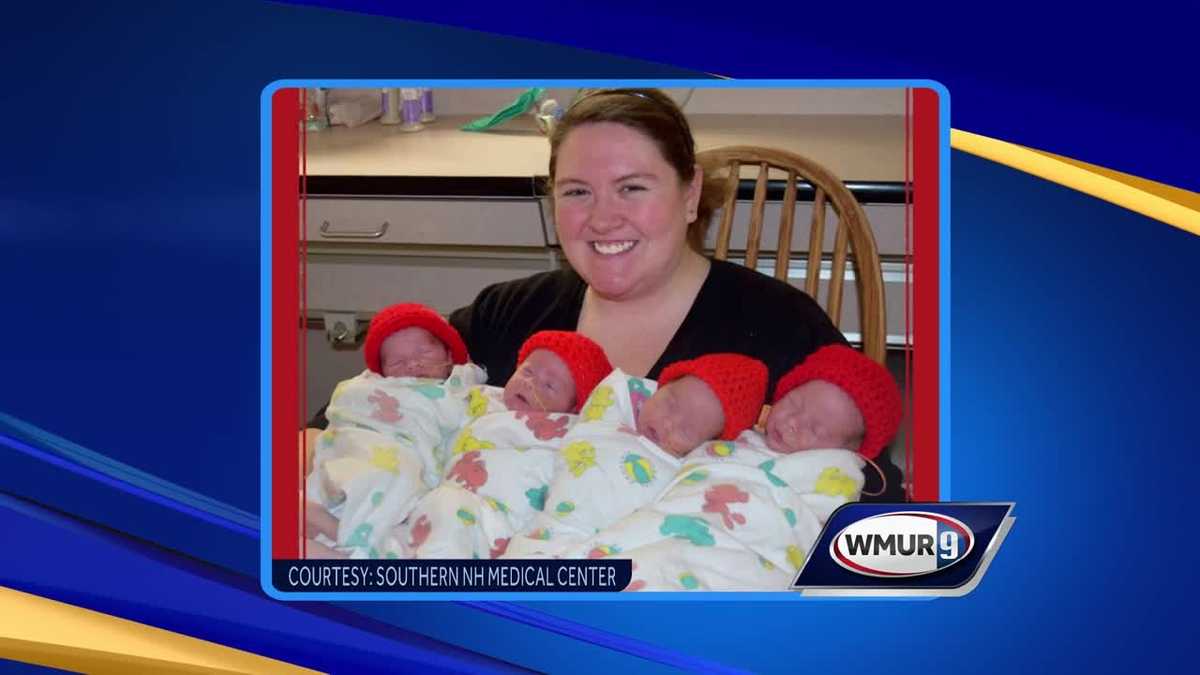 Quadruplets now being cared for at NH hospital