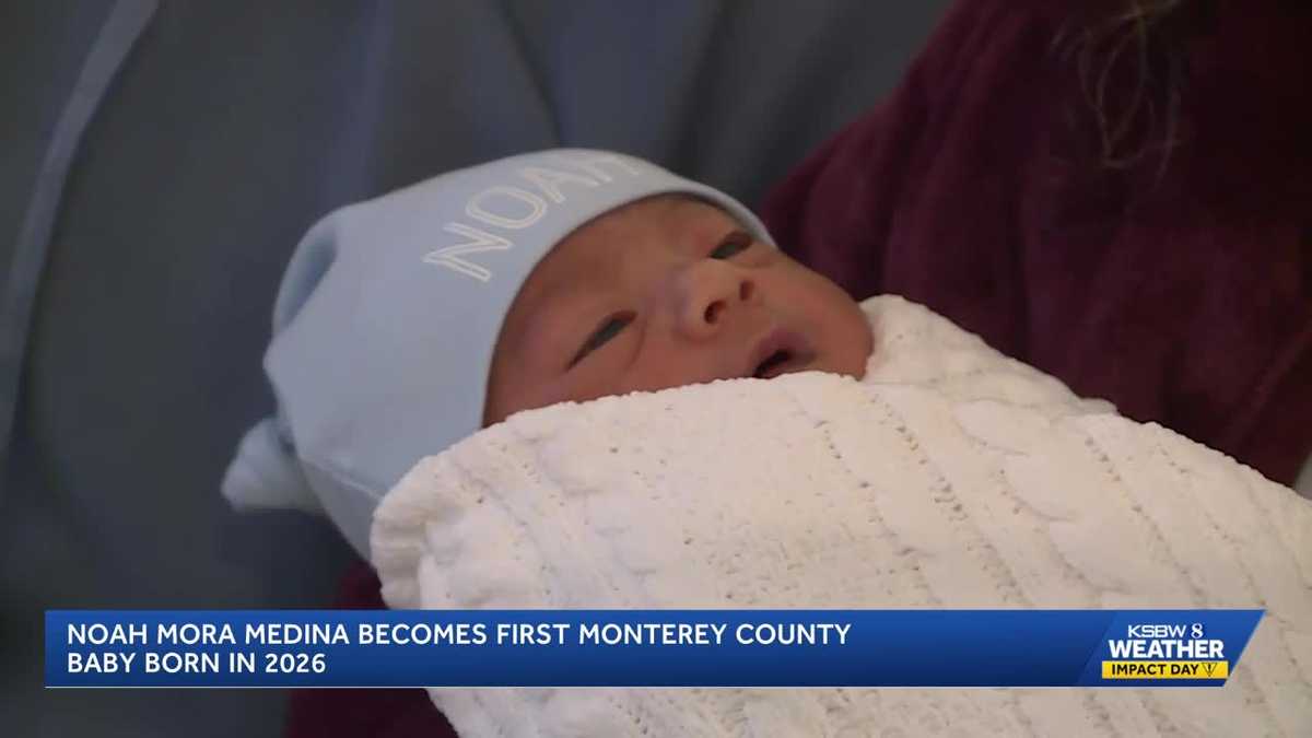 First baby of 2026 born in Monterey County just seconds into the new year