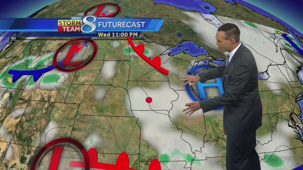 Get ready for hotter weather! We're back in the 90s by Friday.