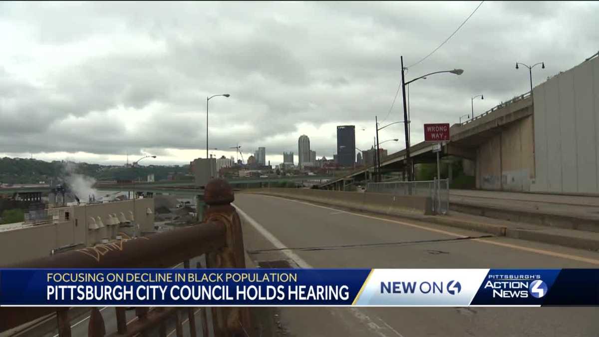 Pittsburgh City Council holds hearing on decline in Black population