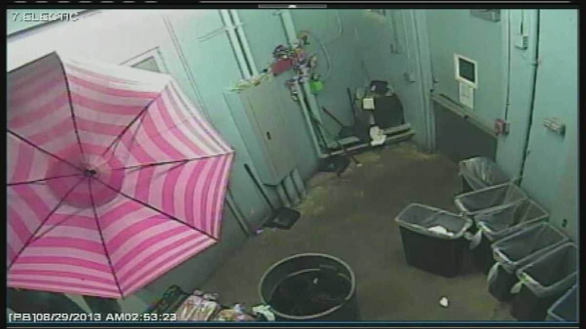 Police say disgruntled waiter caught on camera breaking into restaurant