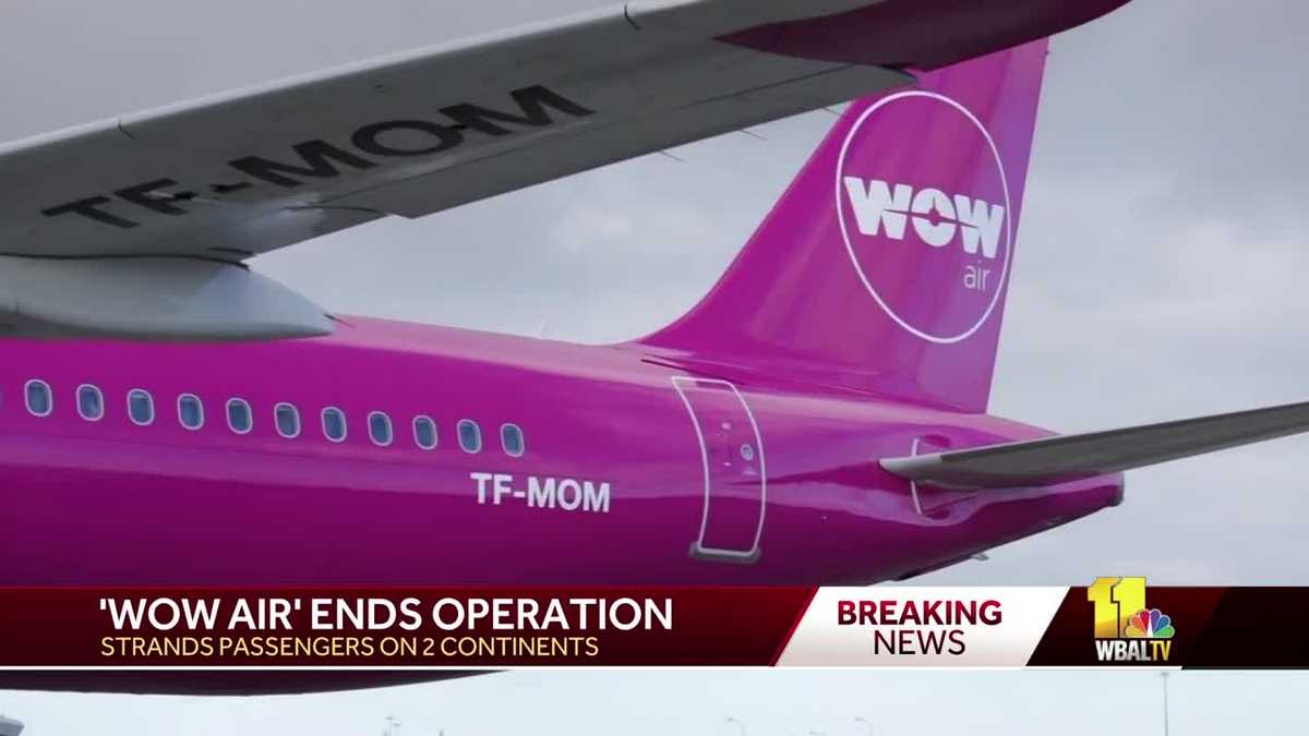 Icelandic budget airline WOW Air ceases operations